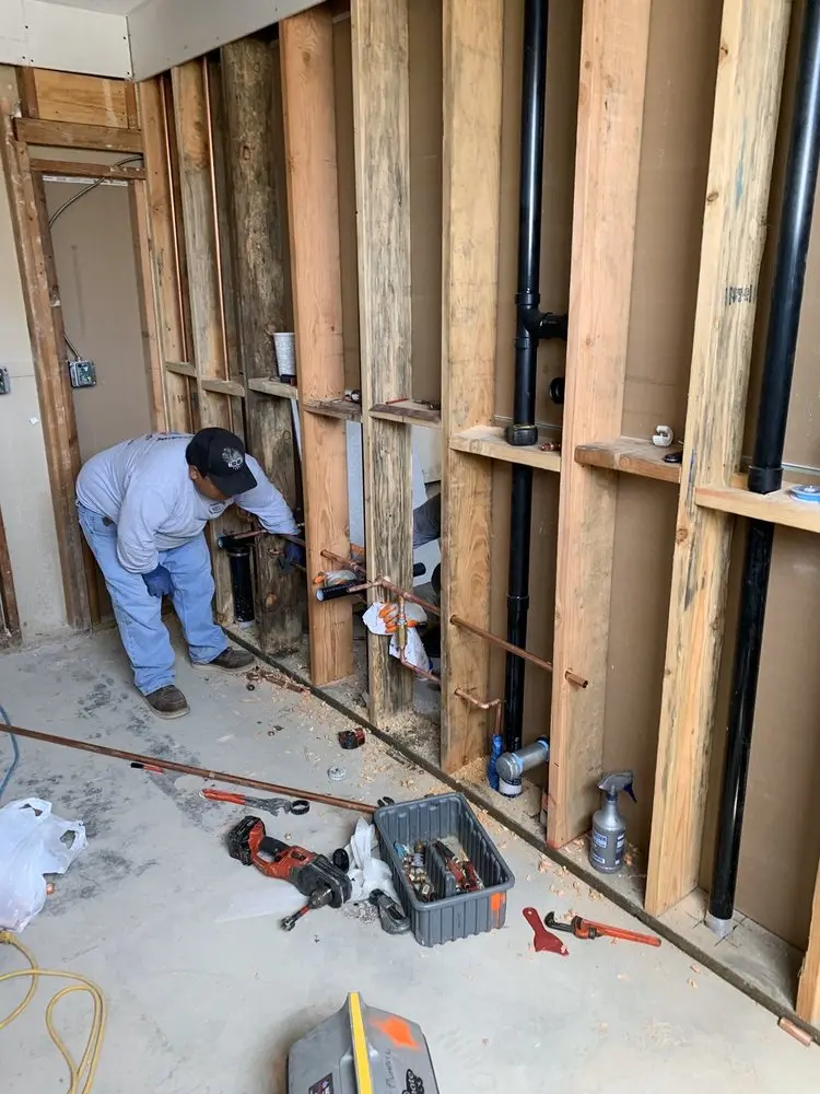 Commercial rough-in plumbing for Commercial Plumbing in Palmer